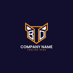 Tech-Inspired Geometric Logo Design