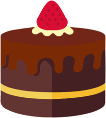 Chocolate Cake Icon