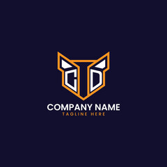 Tech-Inspired Geometric Logo Design
