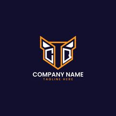 Tech-Inspired Geometric Logo Design