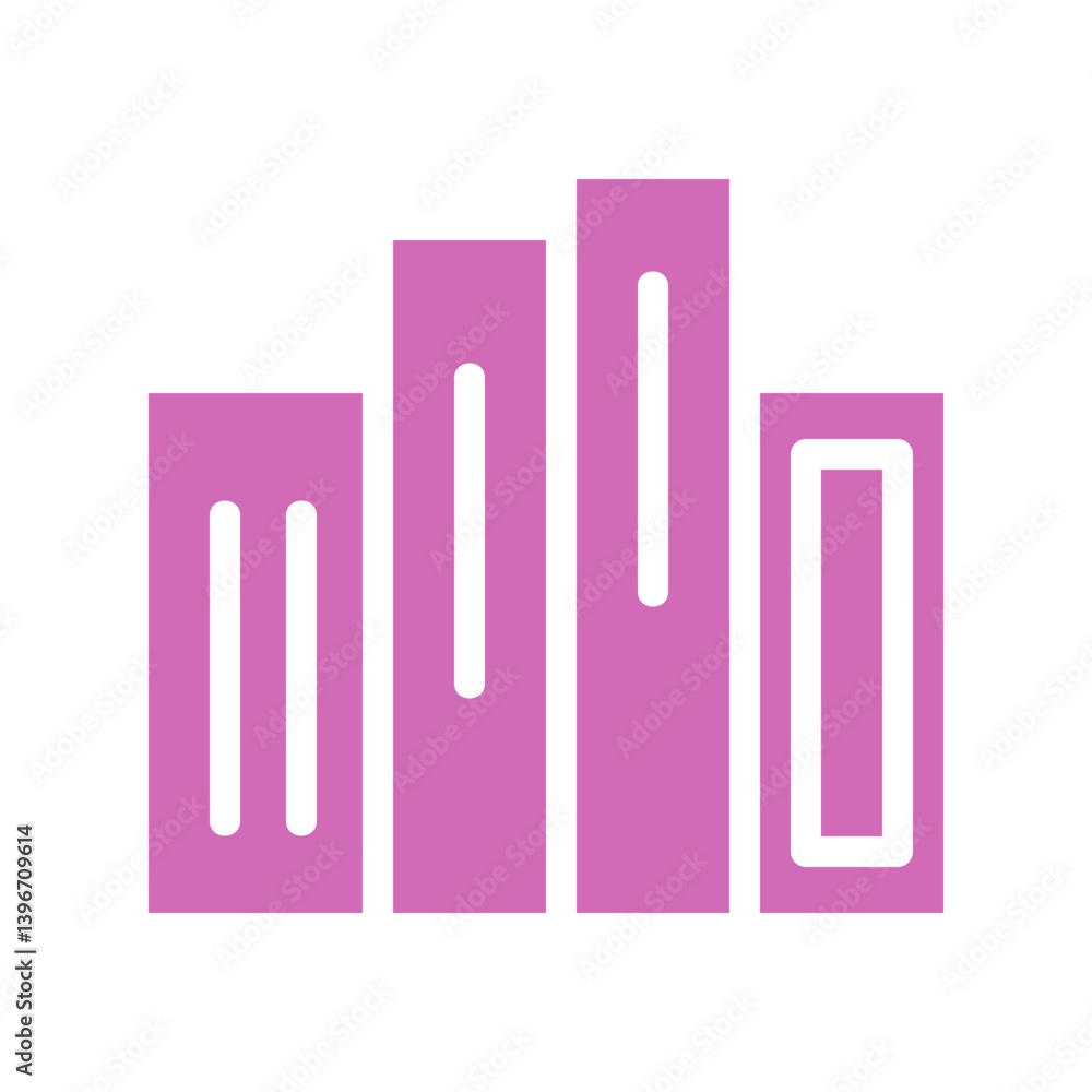 Poster abstract data visualization chart representing upward growth and progress concept