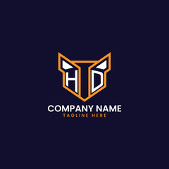 Tech-Inspired Geometric Logo Design