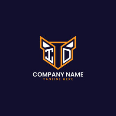 Tech-Inspired Geometric Logo Design