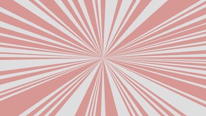 画面の中心から線が放射するイラスト、背景素材