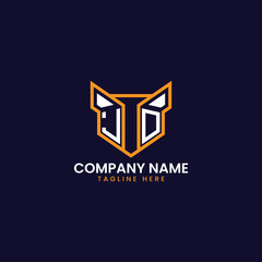 Tech-Inspired Geometric Logo Design