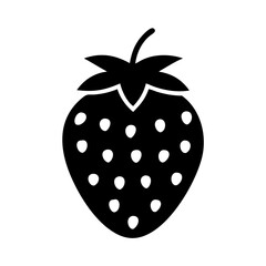 pineberry icon, pineberry silhouette vector illustration-simple silhouette illustration of pineberry, perfect for pineberry logos and icons