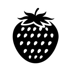 pineberry icon, pineberry silhouette vector illustration-simple silhouette illustration of pineberry, perfect for pineberry logos and icons