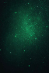 Dark Galactic Gradient with Cosmic Green to Obsidian and Holographic Pixel Noise for Futuristic UI