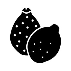 indian fig prickly pear icon, indian fig prickly pear silhouette vector illustration-simple silhouette illustration of indian fig prickly pear, perfect for indian fig prickly pear logos and icons