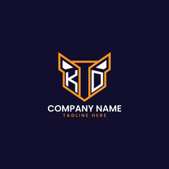 Tech-Inspired Geometric Logo Design