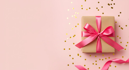 pink gift box