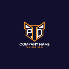 Tech-Inspired Geometric Logo Design