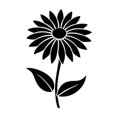 coneflower echinacea flower icon, coneflower echinacea flower vector,