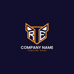 Tech-Inspired Geometric Logo Design