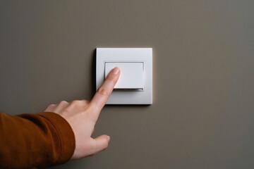 Turning the Light On: Simple Wall Switch in Action
