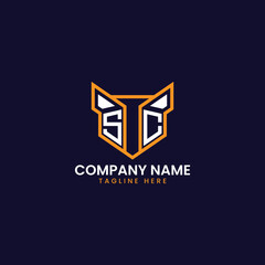 Tech-Inspired Geometric Logo Design