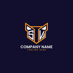 Tech-Inspired Geometric Logo Design