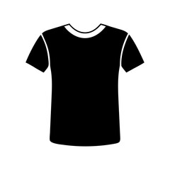 t shirt icon, t shirt silhouette vector illustration-simple silhouette illustration of t shirt, perfect for t shirt logos and icons