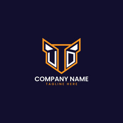 Tech-Inspired Geometric Logo Design