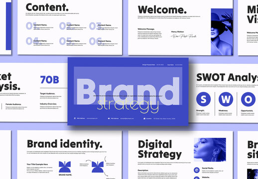 Modern Brand Strategy Presentation Template