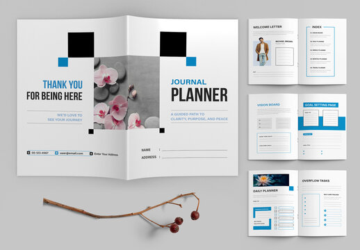 Modern Journal Planner Template