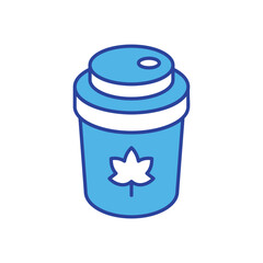 Coffee icon vector stock illustration