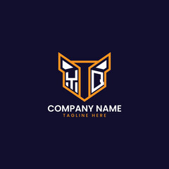 Tech-Inspired Geometric Logo Design
