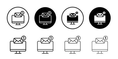 Email marketing icon Logo symbol sign set