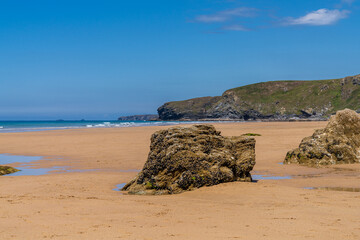 Watergate Bay near Newquay, Cornwall, England, UK