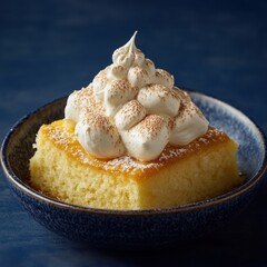 Mexican Tres Leches Cake with Whipped Cream