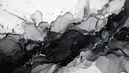 モノトーンのアルコールインク