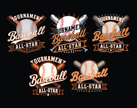 tournament baseball all-star t shirt graphic 