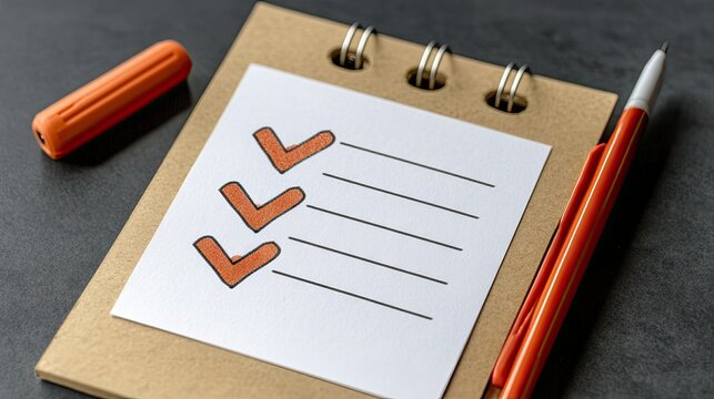 IT audit checklist and backup drives in a secure workspace