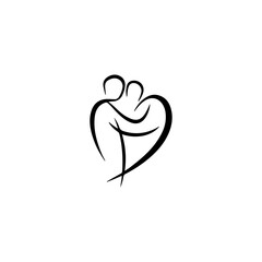 Heart Logo. Heart Logo Design. Heart Logo Brand. Heart Logo Vector Design Isolated on White Background