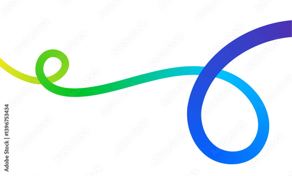 Poster fluid abstract line. colorful gradient wave shape for abstract background.