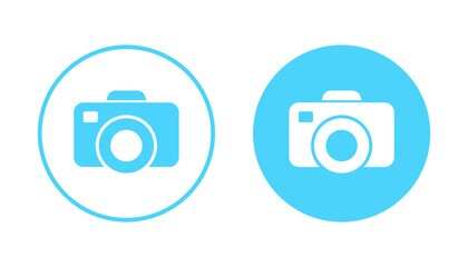 Camera icon vector. photo camera sign and symbol. photography icon.