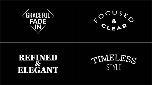 Cinematic Bold Titles