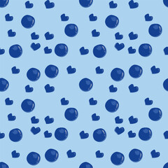 blue water drops background