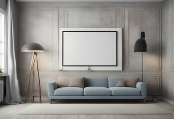 modern background 3d mockup interior render wall living minimal decor urban studio vintage office decoration floor luxury room colours template simple art classic mock loft design contemporary up
