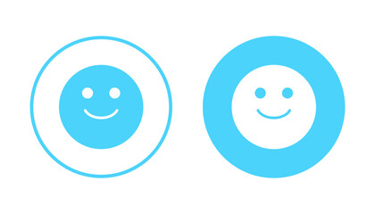 Smile icon vector. smile emoticon icon. feedback sign and symbol