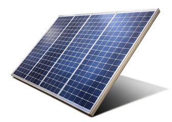 Solar Panel Cutout, Isolated Solar Panel Image, Clean Energy Photo, Renewable Energy Resource,  High-Resolution Solar Panel PNG