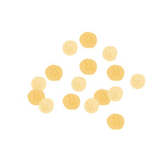 White Pepper Vector Illustration