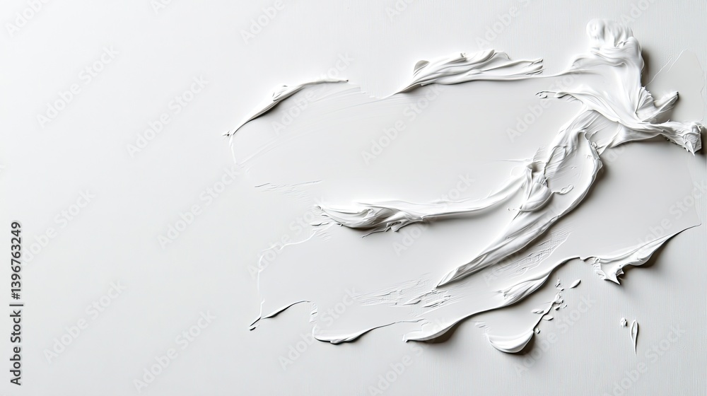 Poster artistic white background texture creative space visual content minimalist environment abstract view