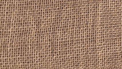 Close-up of fabric woven from burlap stock photo. macro of burlap texture for background use