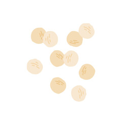 White Pepper Vector Illustration