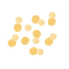 White Pepper Vector Illustration