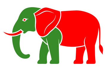 Minimalist line art illustration of a wild animal, perfect for modern decor, tattoo design, logos, or branding. This elegant black and white drawing features clean lines and abstract style, ideal for 