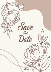 Vintage floral vector pattern design with rose blossom illustration