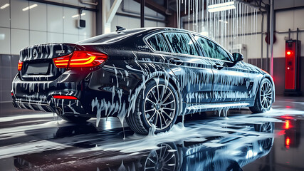 car in motion