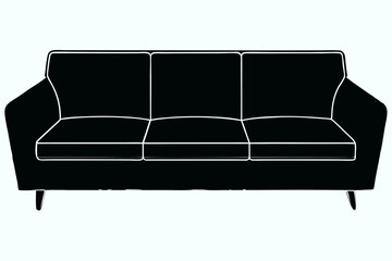 High-quality vector illustration of a chair, ideal for furniture design concepts, interior decor presentations, home and office layouts, and product catalogs. This clean and scalable chair vector is p